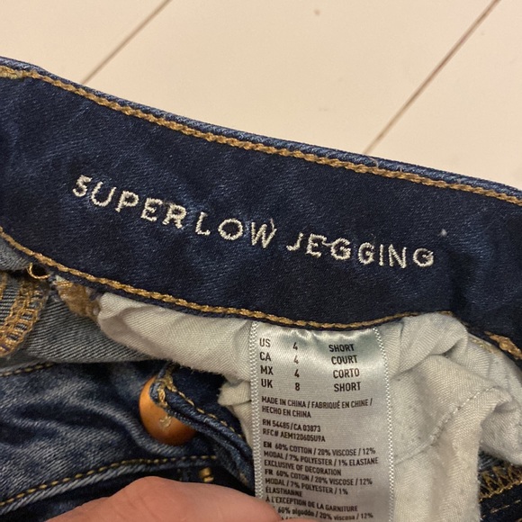 American eagle super low jegging - size 4 - Picture 6 of 6